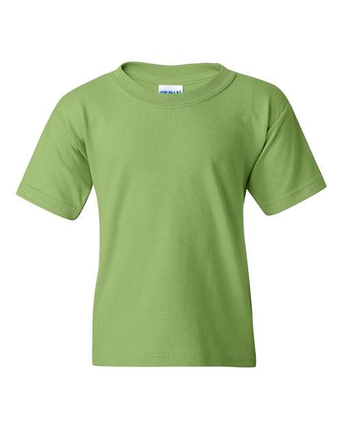 Gildan 5000B, Youth Heavy Cotton T-shirt, Kiwi