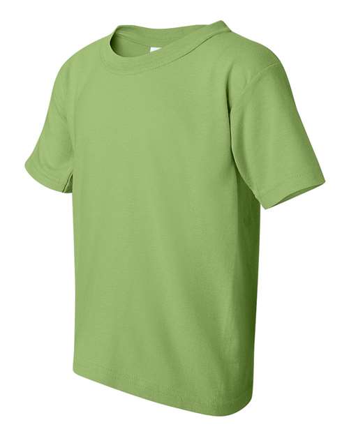 Gildan 5000B, Youth Heavy Cotton T-shirt, Kiwi