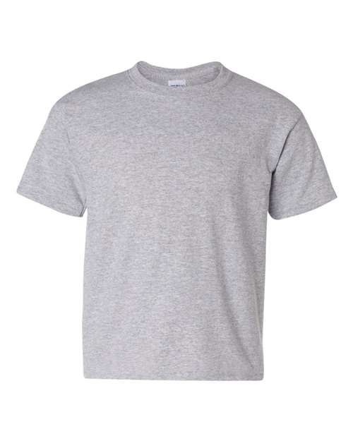 Gildan 5000B, Youth Heavy Cotton T-shirt, Sport Grey
