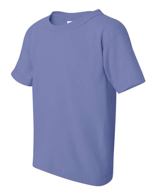 Gildan 5000B, Youth Heavy Cotton T-shirt, Violet