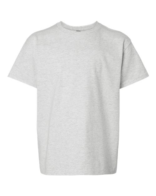 Gildan 2000B, Youth Ultra Cotton T-shirt, Ash