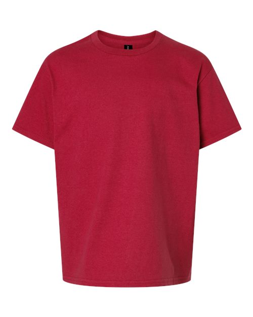 Gildan 2000B, Youth Ultra Cotton T-shirt, Cherry Red