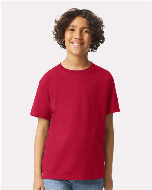Gildan 2000B, Youth Ultra Cotton T-shirt, Cherry Red