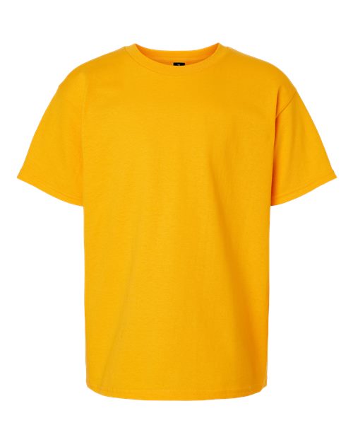 Gildan 2000B, Youth Ultra Cotton T-shirt, Gold