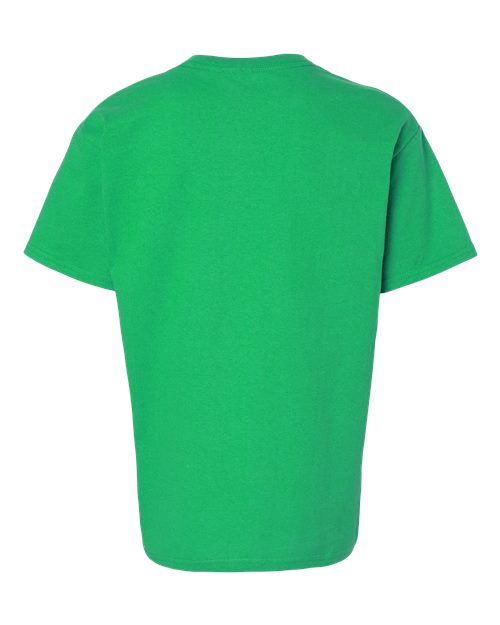 Gildan 2000B, Youth Ultra Cotton T-shirt, Irish Green