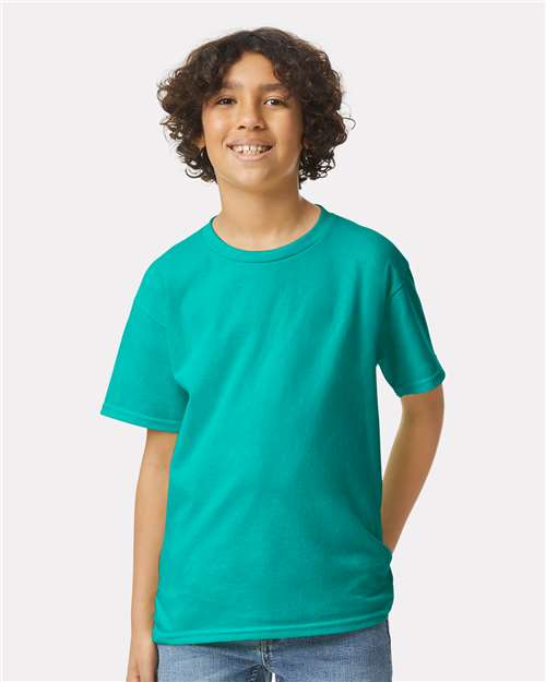 Gildan 2000B, Youth Ultra Cotton T-shirt, Jade Dome