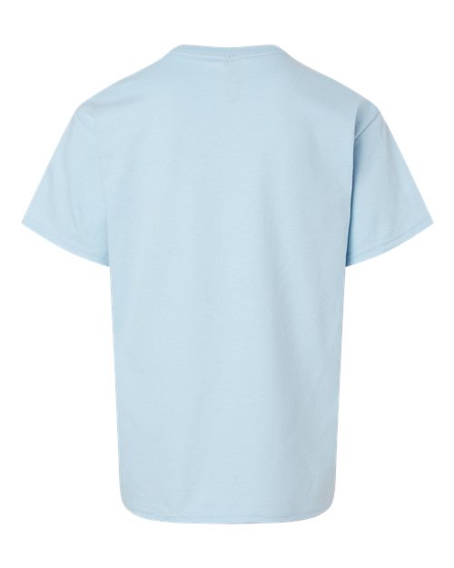 Gildan 2000B, Youth Ultra Cotton T-shirt, Light Blue