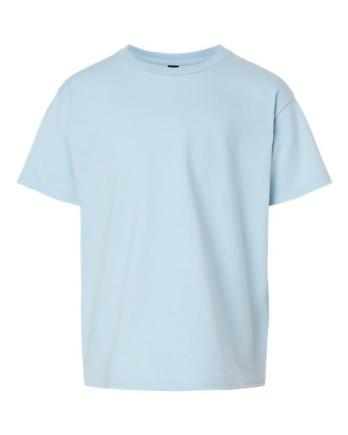 Gildan 2000B, Youth Ultra Cotton T-shirt, Light Blue
