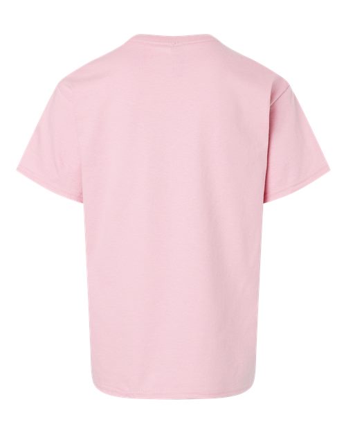Gildan 2000B, Youth Ultra Cotton T-shirt, Light Pink
