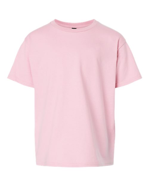 Gildan 2000B, Youth Ultra Cotton T-shirt, Light Pink