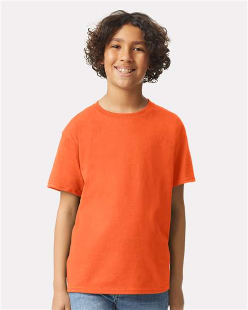 Gildan 2000B, Youth Ultra Cotton T-shirt, Orange
