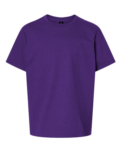 Gildan 2000B, Youth Ultra Cotton T-shirt, Purple