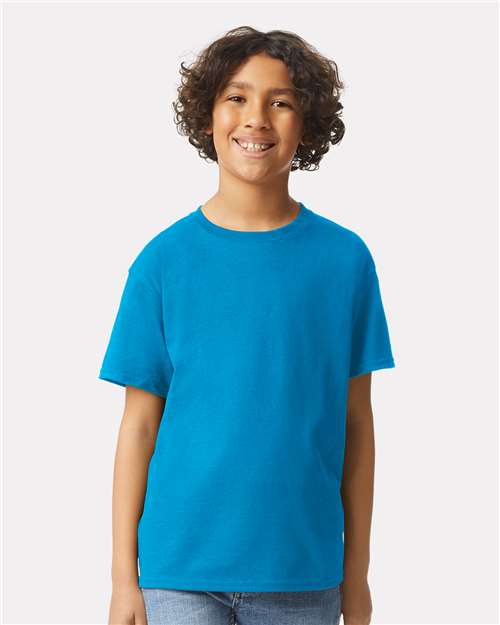 Gildan 2000B, Youth Ultra Cotton T-shirt, Sapphire