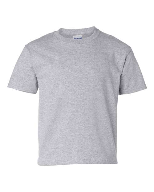 Gildan 2000B, Youth Ultra Cotton T-shirt, Sport Grey
