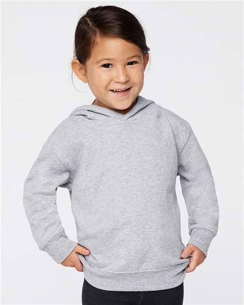 Rabbit Skins 3326, Toddler Pullover Fleece Hoodie, Heather
