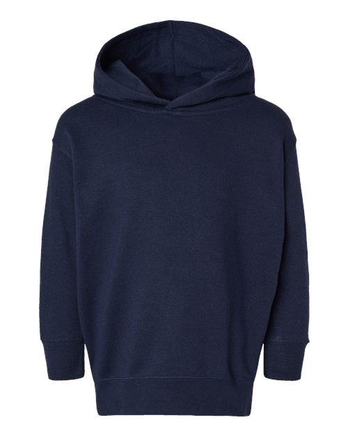 Rabbit Skins 3326, Toddler Pullover Fleece Hoodie, Navy