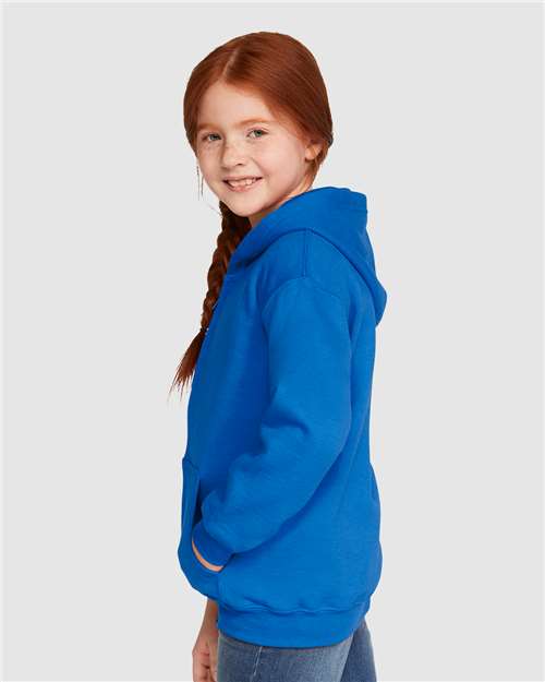 Gildan 18600B Youth Heavy Blend™ Full-Zip Hooded Sweatshirt