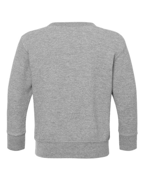 Rabbit Skins 3317, Toddler Fleece Crewneck Sweatshirt, Heather