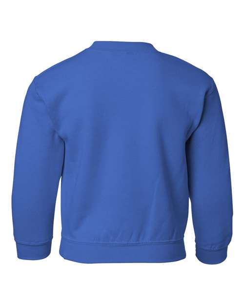 Gildan 18000B, Youth Heavy Blend Crewneck Sweatshirt, Royal