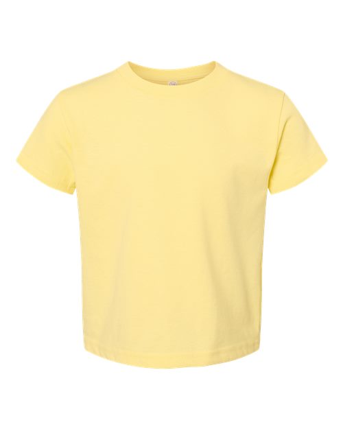 Rabbit Skins 3301T, Toddler Cotton Jersey Tee, Banana