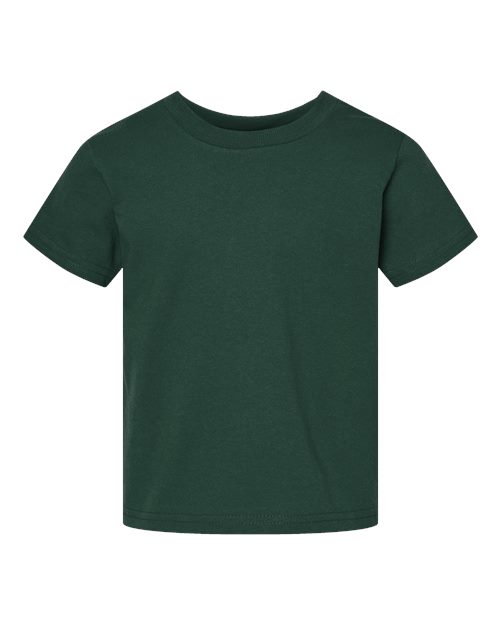 Rabbit Skins 3301T, Toddler Cotton Jersey Tee, Forest