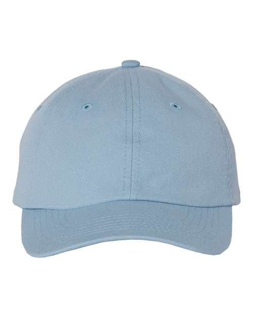 Valucap VC300Y, Youth Small Fit Bio-washed Dad Hat, Baby Blue
