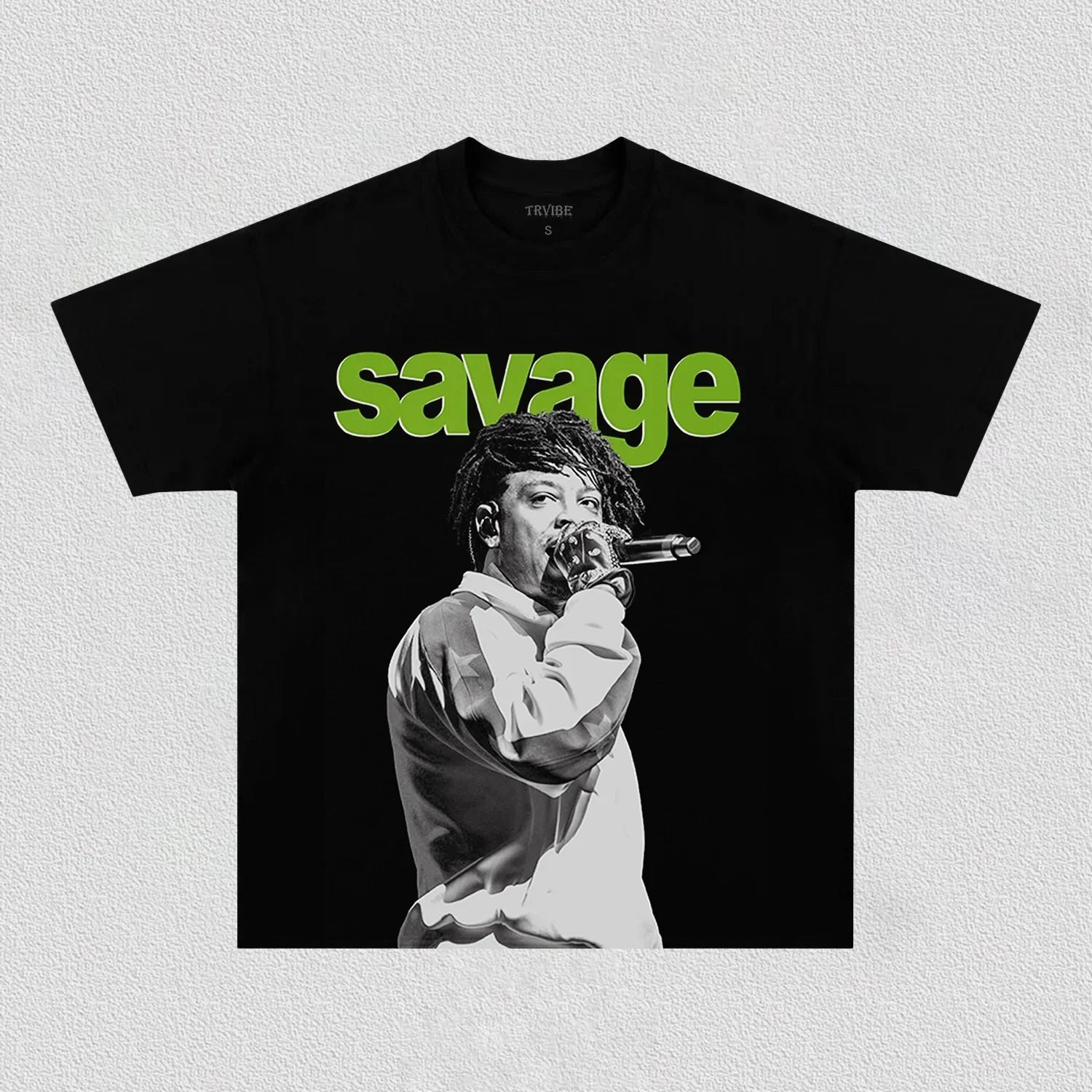 21 SAVAGE Y2K TEE 5.29 BLACK TEE MUSIC POP