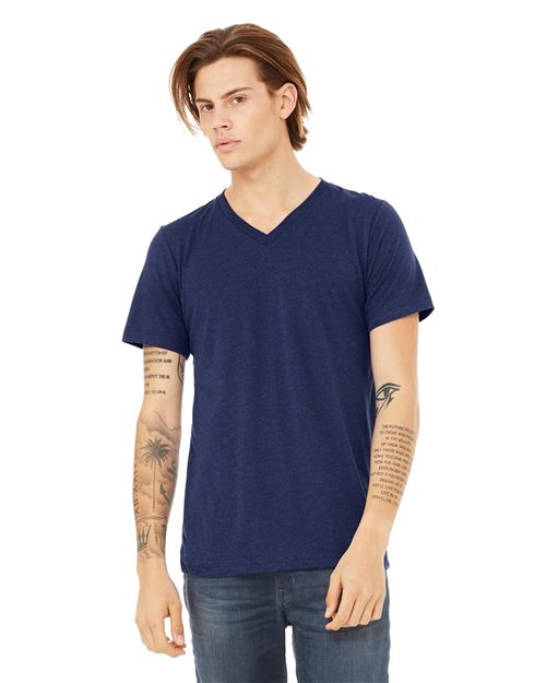 Unisex Triblend V-Neck Tee - - 2212 - Toronto Screen Printing- Color