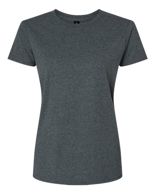 Gildan 2000L, Women's Ultra Cotton T-shirt, Dark Heather