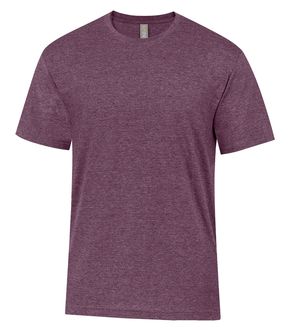 ATC 24EVER 24EVER, Ring Spun Cotton Tee., Heather Maroon*