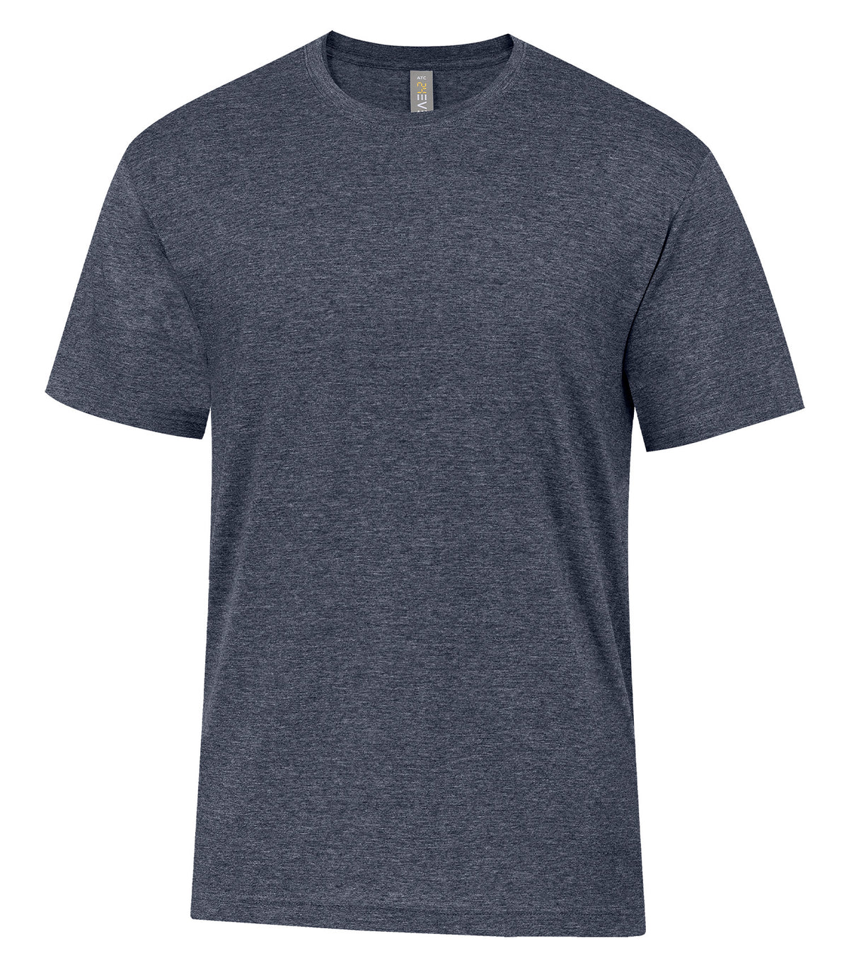 ATC 24EVER 24EVER, Ring Spun Cotton Tee., Heather Navy*