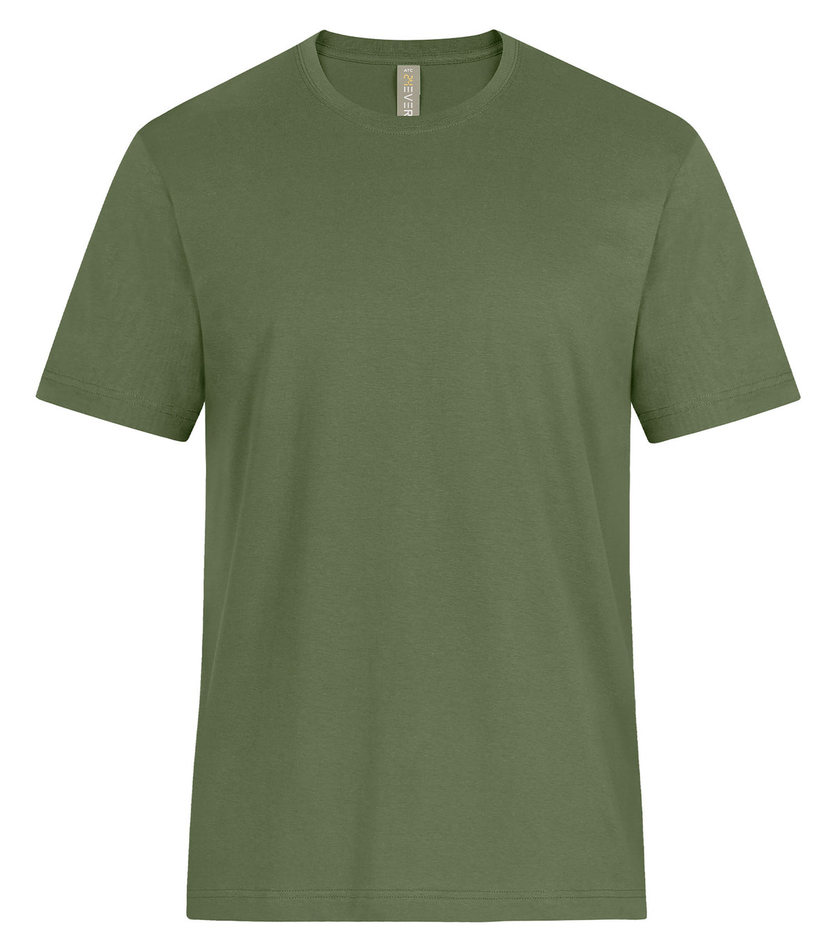ATC 24EVER 24EVER, Ring Spun Cotton Tee., Military Green