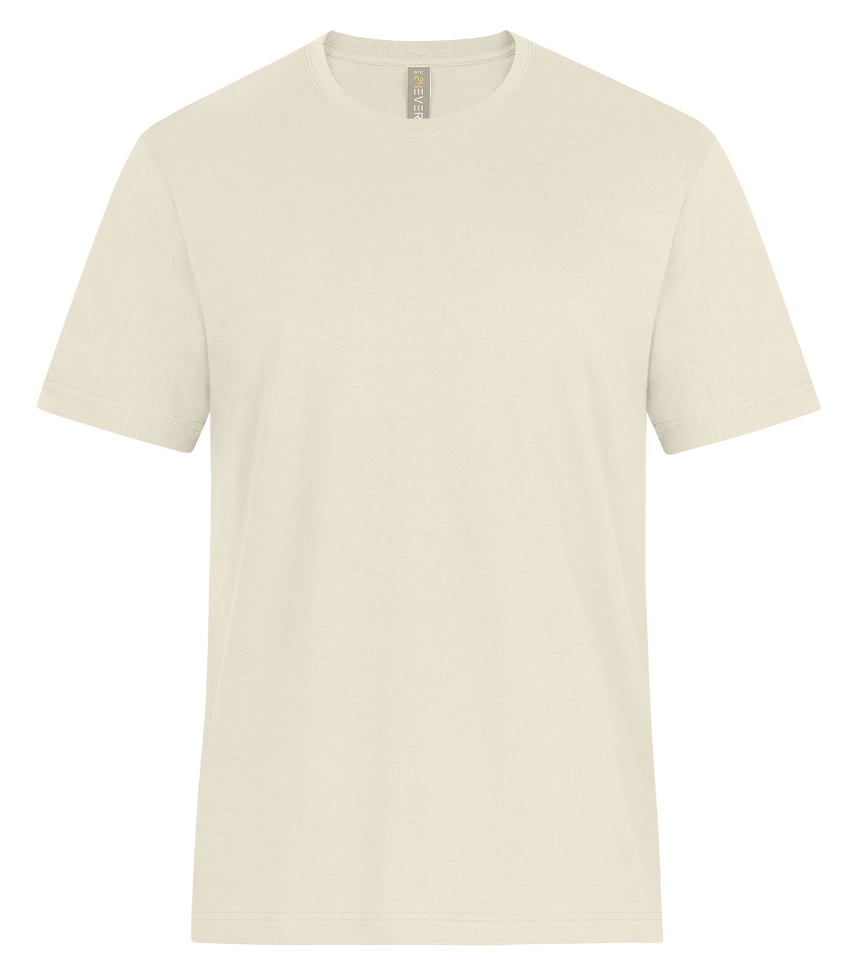 ATC 24EVER 24EVER, Ring Spun Cotton Tee., Natural