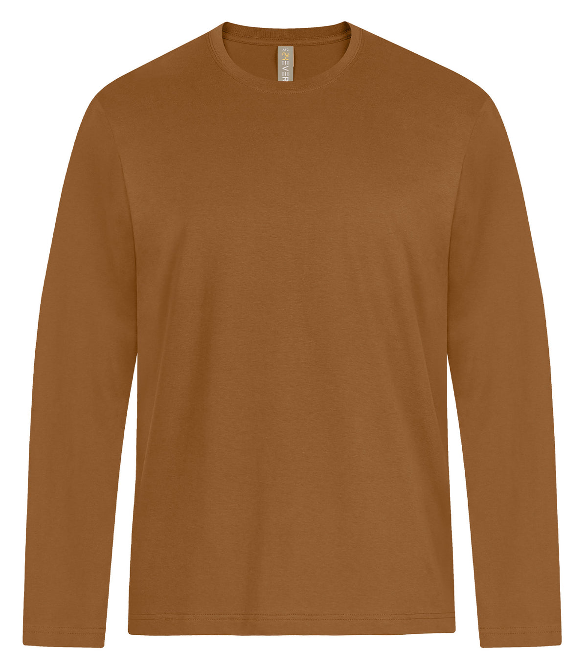 ATC 24EVER 24EVERLS, 24ever Ring Spun Cotton Long Sleeve Tee, Caramel
