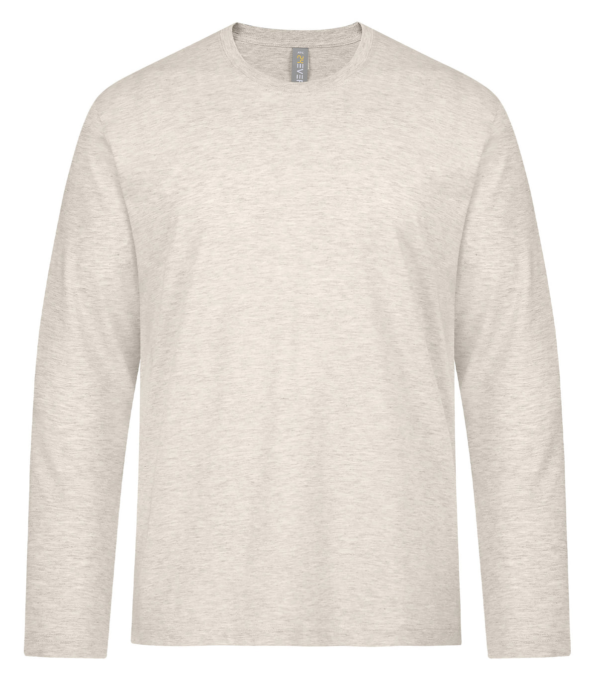 ATC 24EVER 24EVERLS, 24ever Ring Spun Cotton Long Sleeve Tee, Oatmeal Heather*