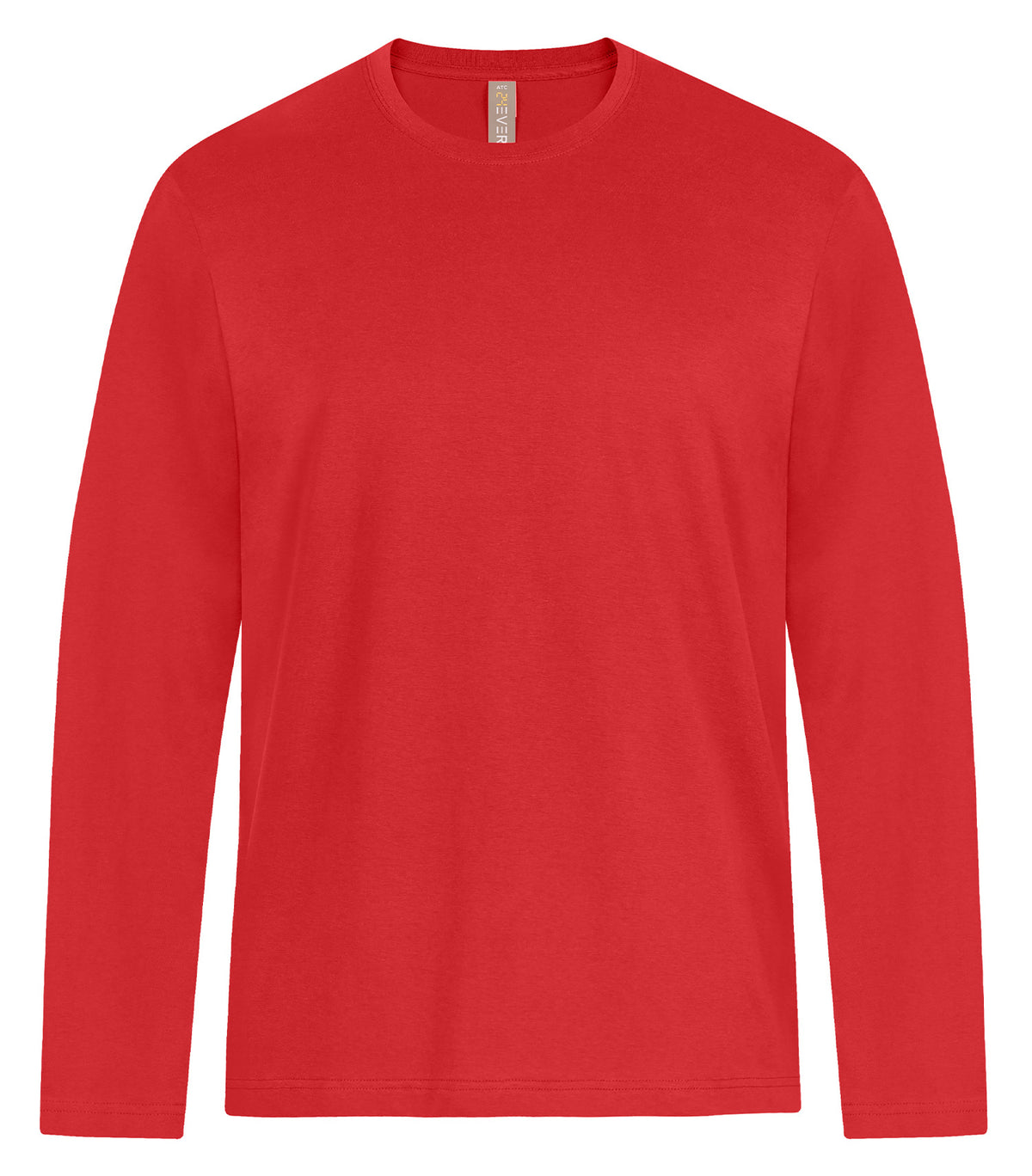 ATC 24EVER 24EVERLS, 24ever Ring Spun Cotton Long Sleeve Tee, Red
