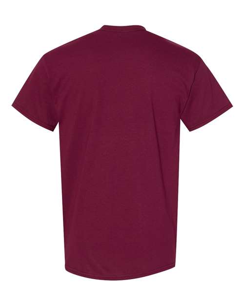 Gildan 5000, Unisex Heavy Cotton T-shirt, Maroon