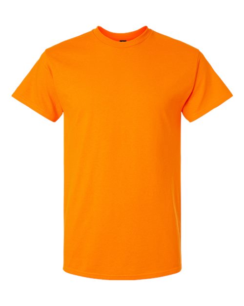 Gildan 2000, Unisex Ultra Cotton T-shirt, Safety Orange