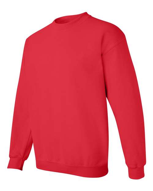 Gildan 18000, Unisex Heavy Blend Crewneck Sweatshirt, Red