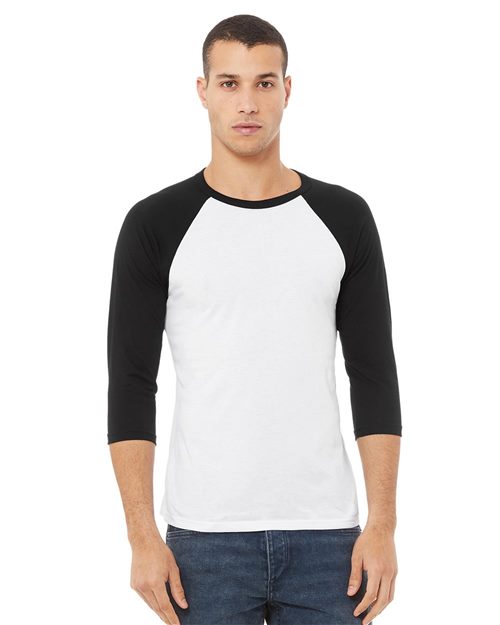 Unisex Three-Quarter Sleeve Baseball Tee - - 2764 - Toronto Screen Printing- Color