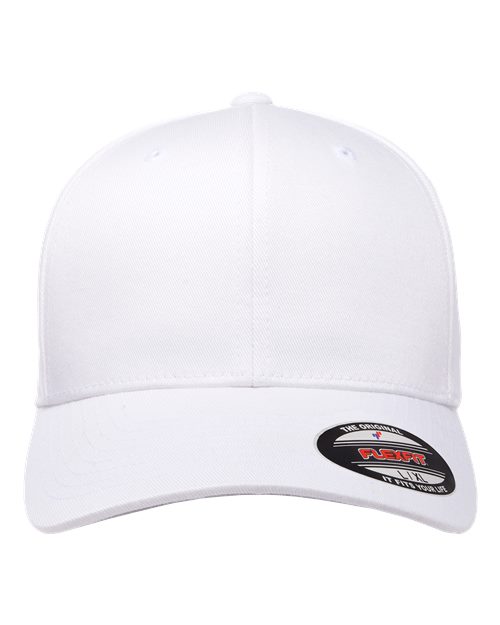 Flexfit 6277, Cotton Blend Cap, White