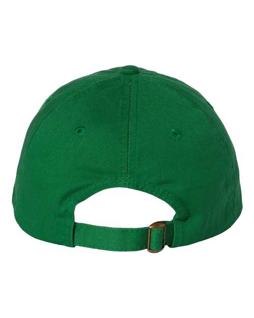 Valucap VC300A, Bio-washed Classic Dad Hat, Kelly