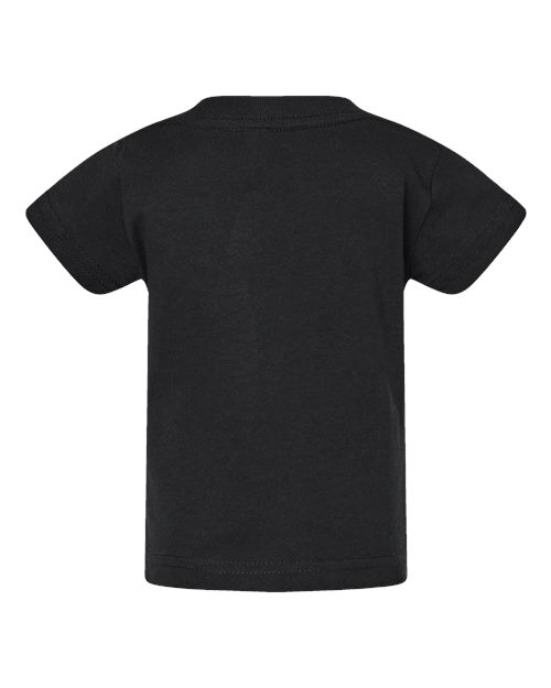 Rabbit Skins 3401, Infant Cotton Jersey Tee, Black