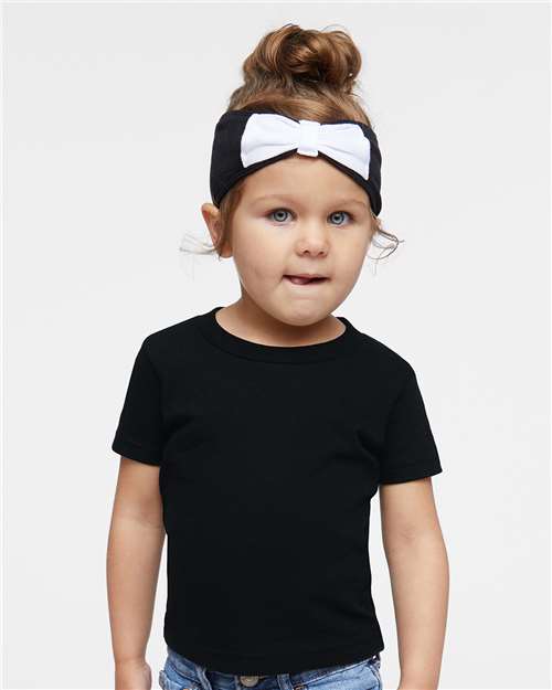 Rabbit Skins 3401, Infant Cotton Jersey Tee, Black