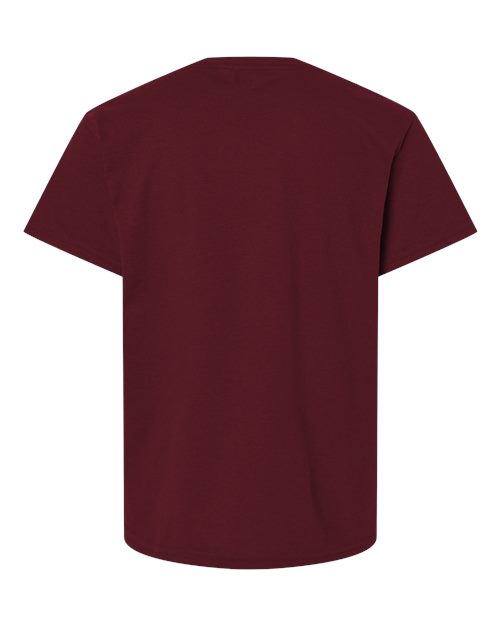 Gildan 8000B, Youth Dryblend T-shirt, Maroon
