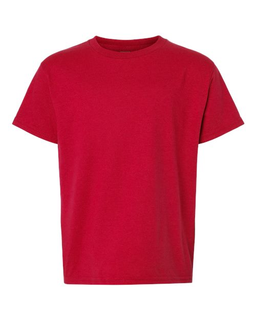 Gildan 8000B, Youth Dryblend T-shirt, Red