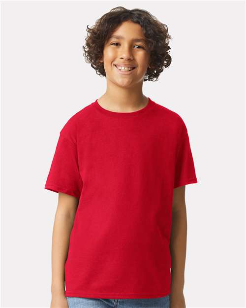 Gildan 2000B, Youth Ultra Cotton T-shirt, Red