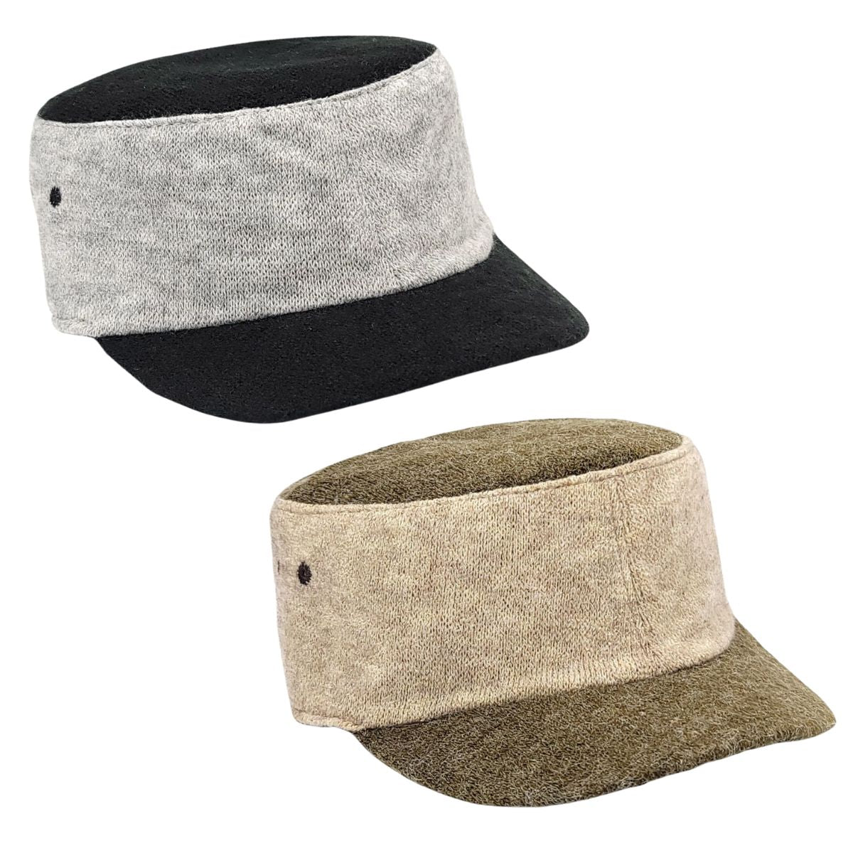 Cadet Cap - JA7175, Knitted, Multi Coloured Military Cap