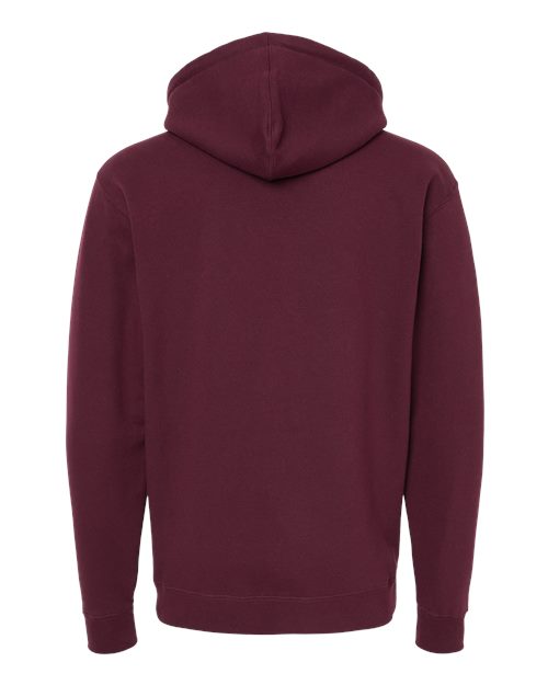 Independent Trading Co. IND4000, Unisex Heavyweight Hooded Sweatshirt, Maroon