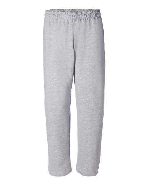 Gildan 18400, Unisex Heavy Blend Open-bottom Sweatpants, Sport Grey